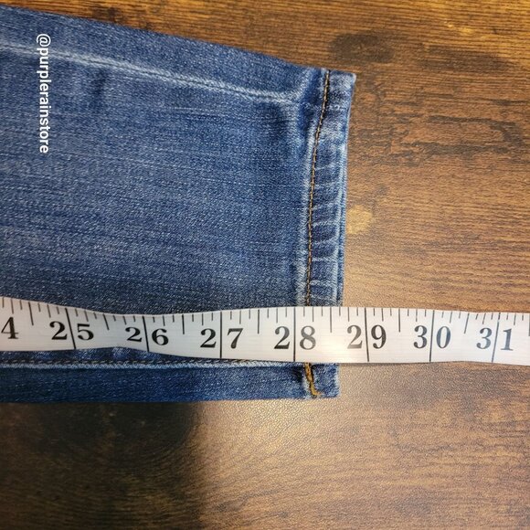 Madewell Jeans Size 26 High Riser Skinny Atlantic Wash A5698 Stretch Denim - Picture 9 of 11